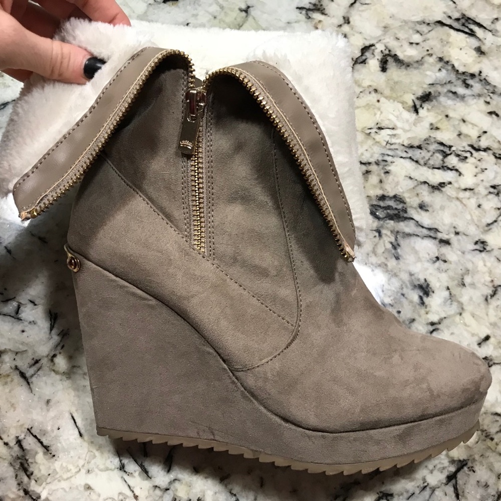 Juicy Couture Fold Over Boots